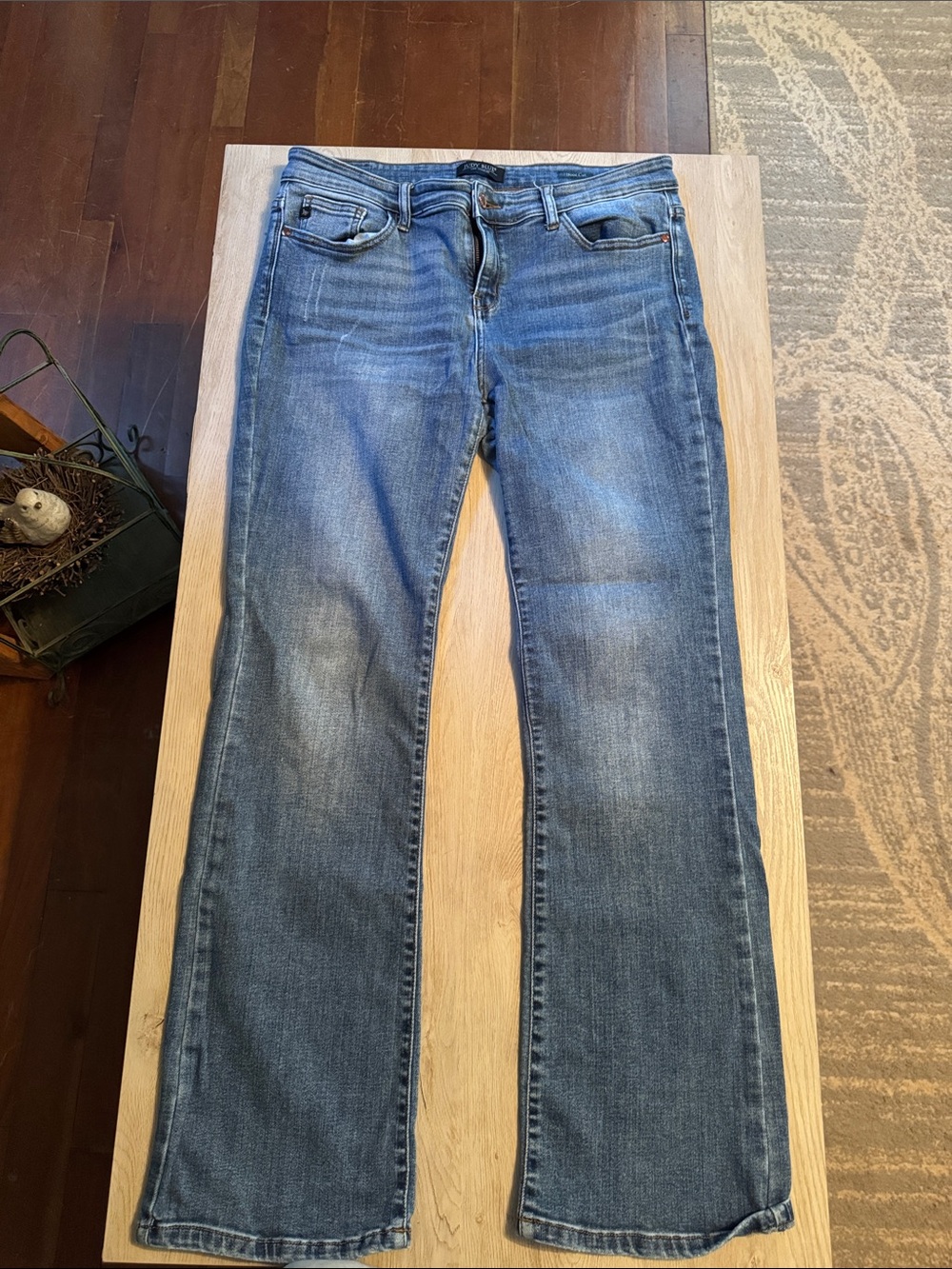 Judy Blue Faded Blue Bootcut Jeans 13/31